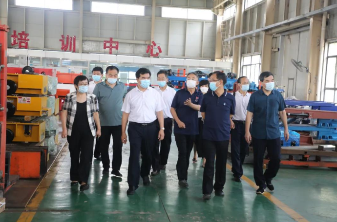 市委常委、縣委書記王俊紅到河北新大地調(diào)研 